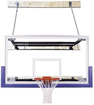 First Team SuperMount82 Wall Mount Indoor Adjustable Basketball Goal