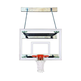 First Team SuperMount46 Wall Mount Indoor Adjustable Basketball Goal