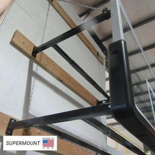 First Team SuperMount46 Wall Mount Indoor Adjustable Basketball Goal