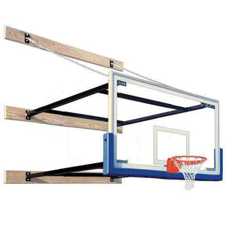 First Team SuperMount68 Wall Mount Indoor Adjustable Basketball Goal