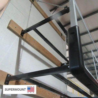 First Team SuperMount68 Wall Mount Indoor Adjustable Basketball Goal