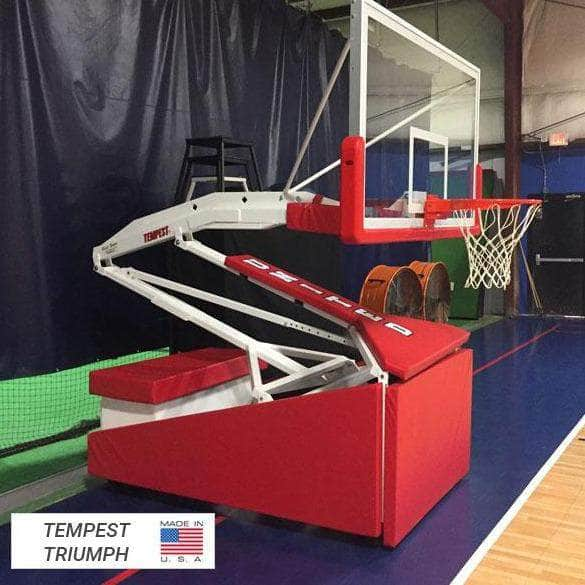 First Team Tempest Portable Basketball Goal Hoop Tempest Triumph