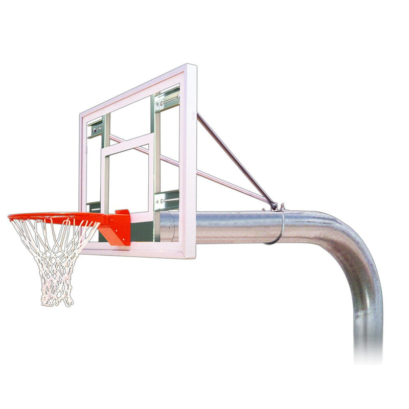 First Team Tyrant In Ground Fixed Height Basketball Hoop