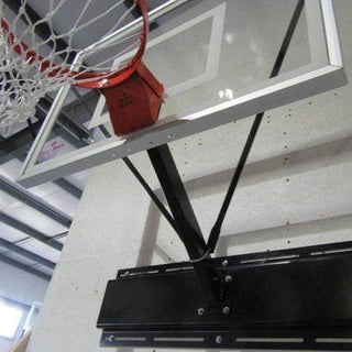 First Team Uni-Sport Wall Mount Indoor Basketball Goal Hoop Adjustable - PrimeFair