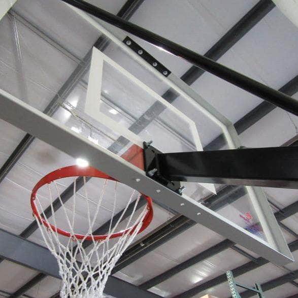 First Team Uni-Sport Wall Mount Indoor Basketball Goal Hoop Adjustable - PrimeFair