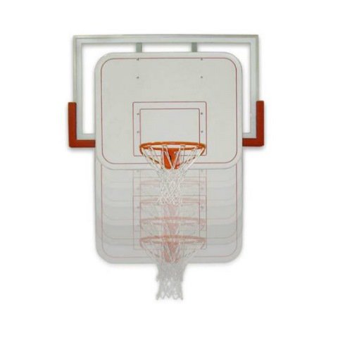 First Team White ABS Plastic Backboard 39"X 48" (Six-Shooter Replacement Only) FT201