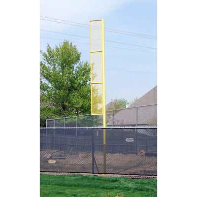 Gared Sports 20' Stadium Surface Mount Foul Pole BSPOLE-20SM (Pair)