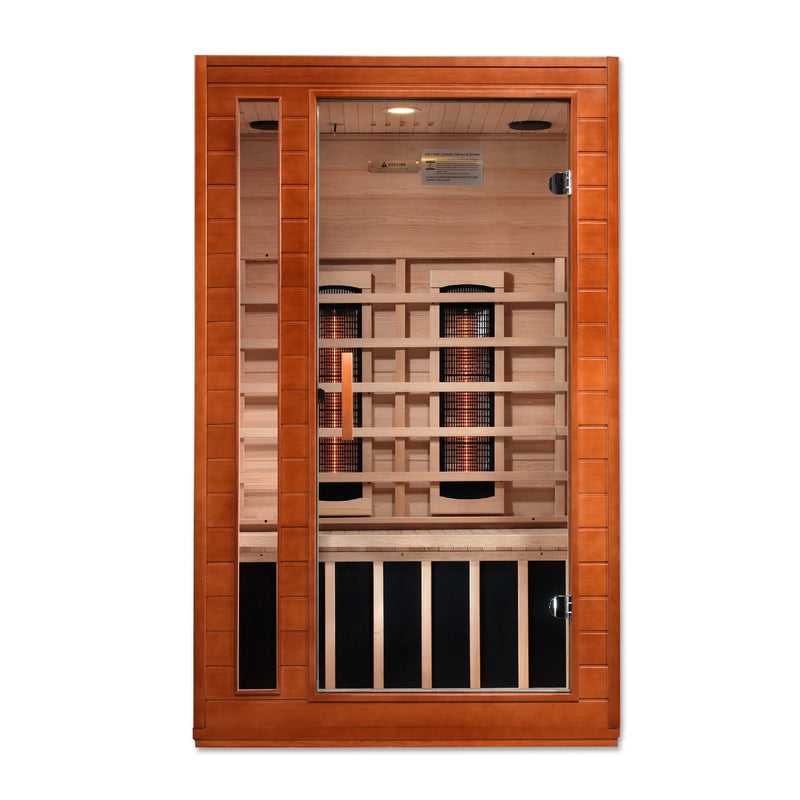 Golden Designs Dynamic Cardoba 2-Person Full Spectrum Near Zero EMF FAR Infrared Sauna - DYN-6203-02