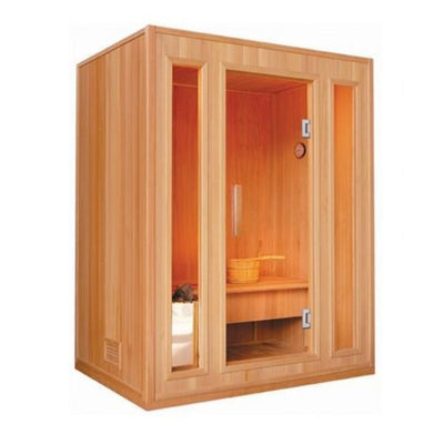 Sunray 3 Person Southport HL300SN Traditional Steam Sauna - PrimeFair