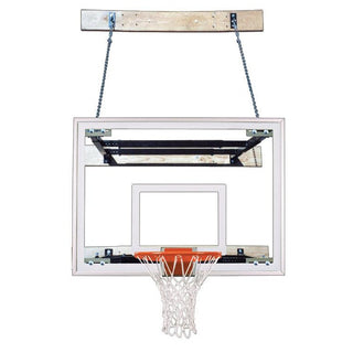 First Team SuperMount23 Wall Mount Indoor Adjustable Basketball Goal